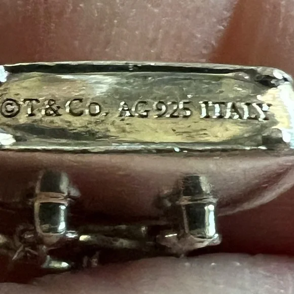 Tiffany & Co. Silver purse charm with  heart - Picture 4 of 5